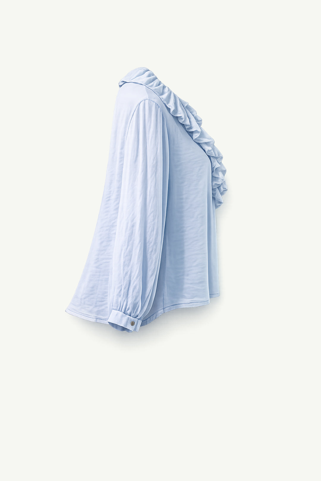 Duchess Blue Frill Top