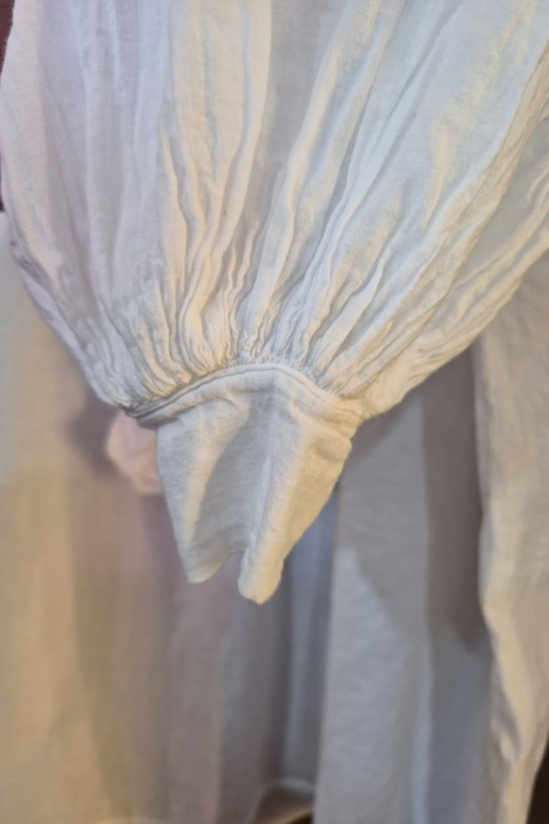 Duchess White Frill Top