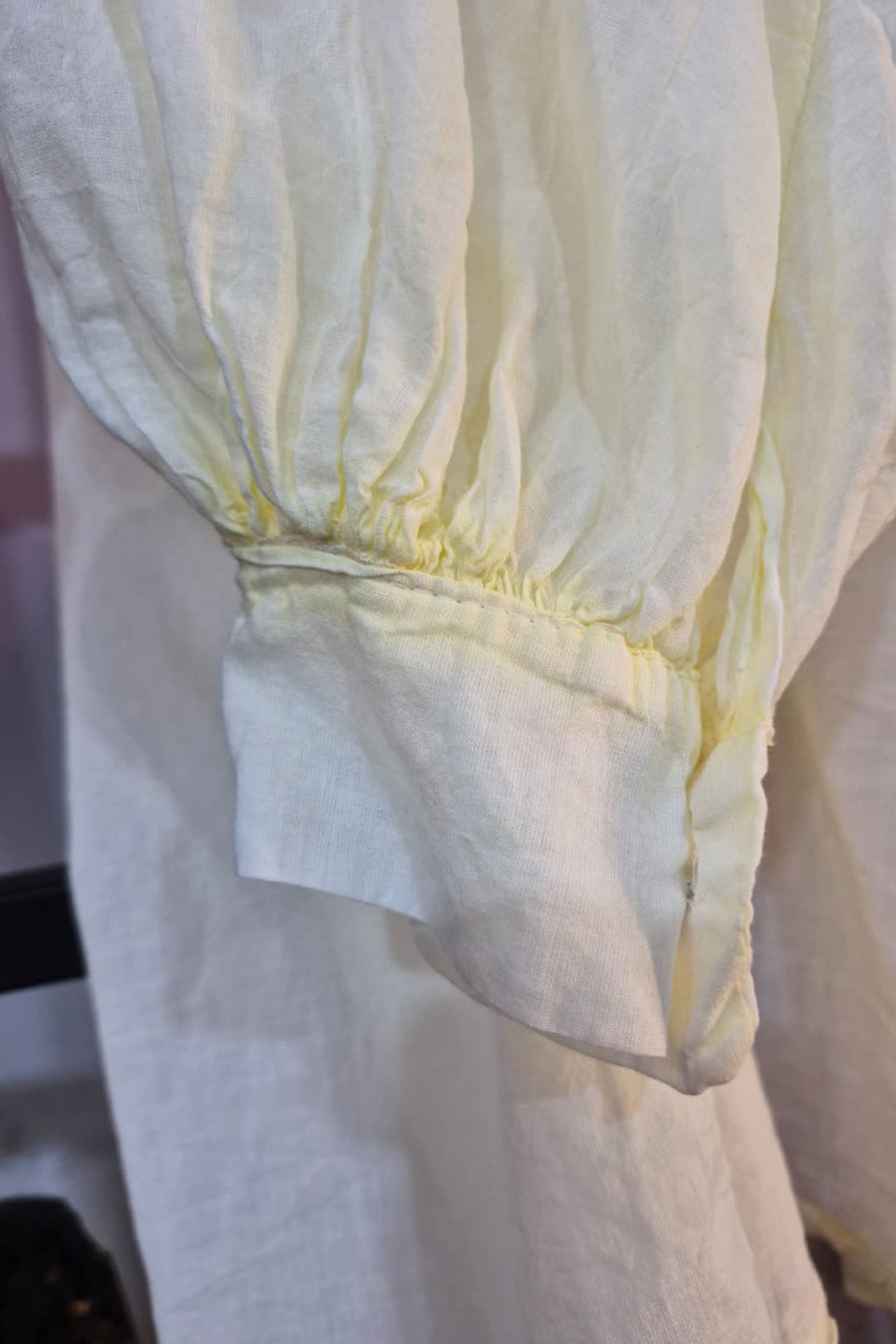 Duchess Yellow Frill Top
