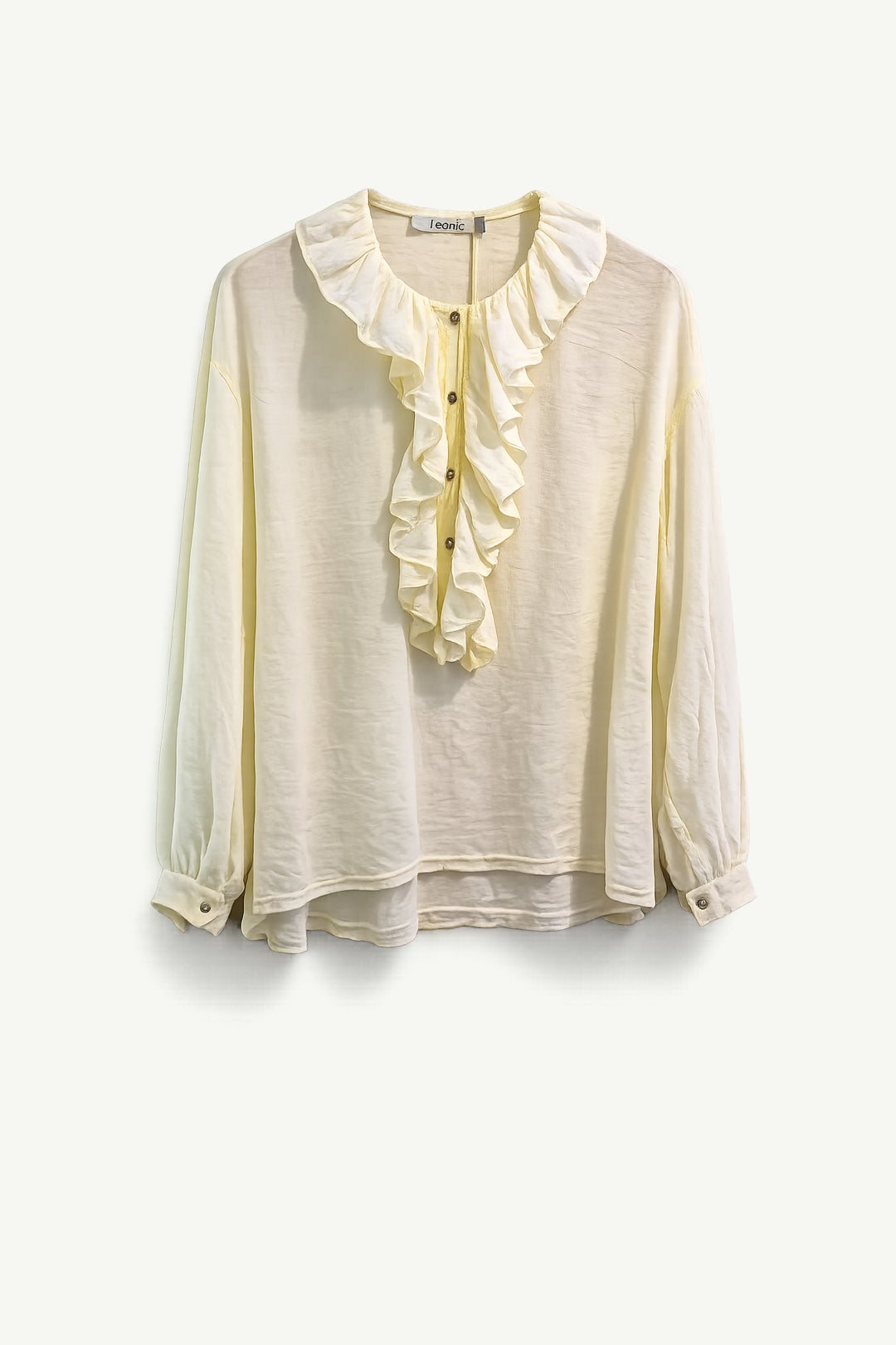 Duchess Yellow Frill Top