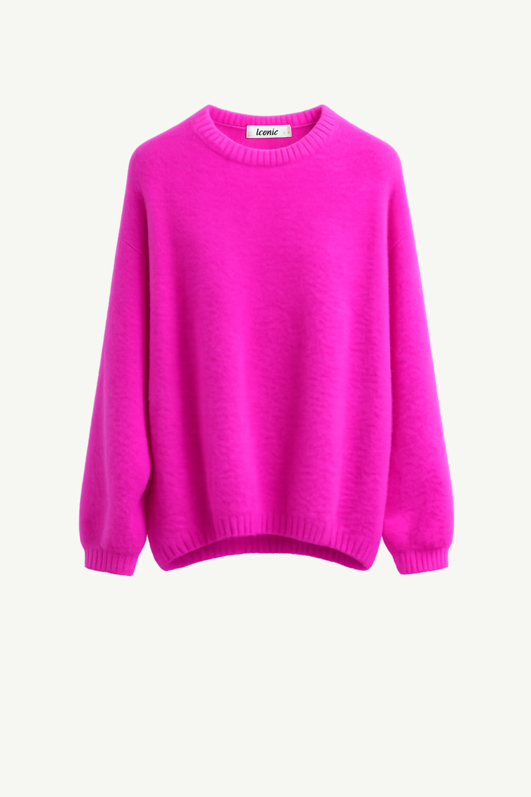 Electric Pink Alpaca Knit