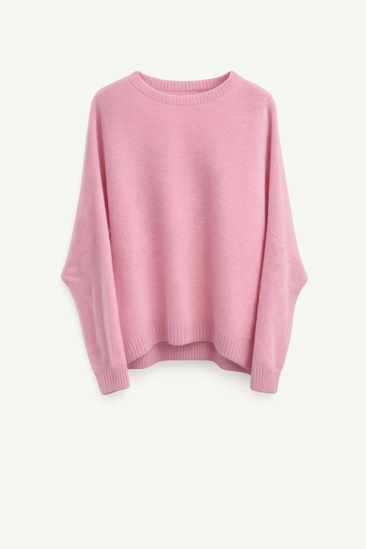 Pink Alpaca Knit
