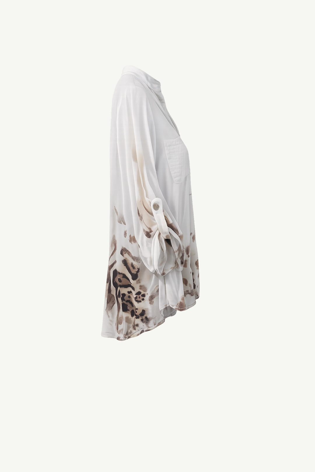 Italian Tiger Print Sequince Top
