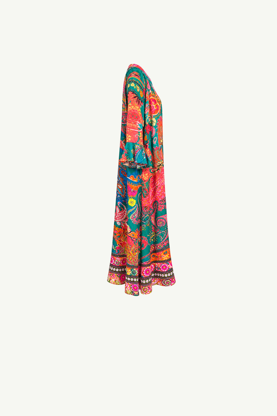 Jubilee Dress Coral Paisley