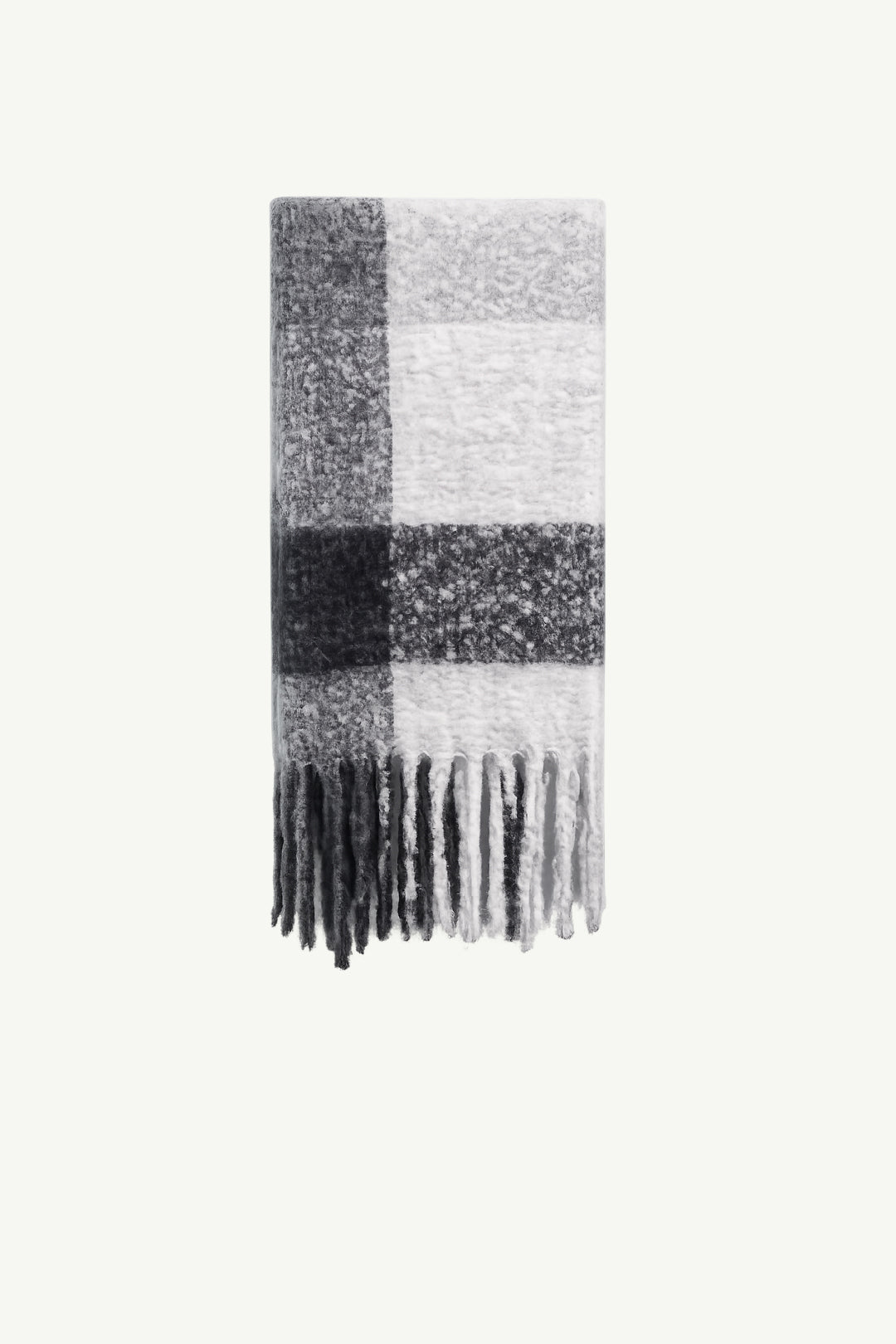 Kirsty Scarf Grey + Ivory