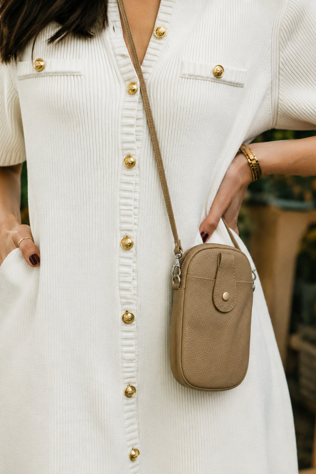 Italian Leather Cellphone Bag