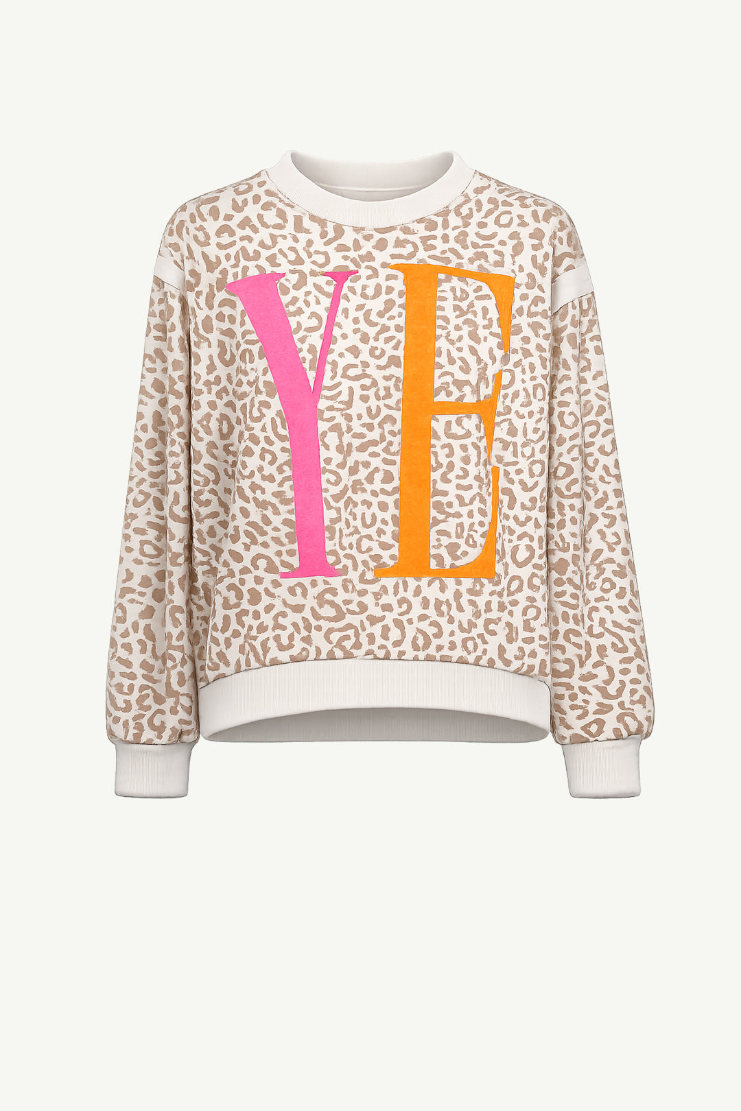 Leopard Graphic Italian Top