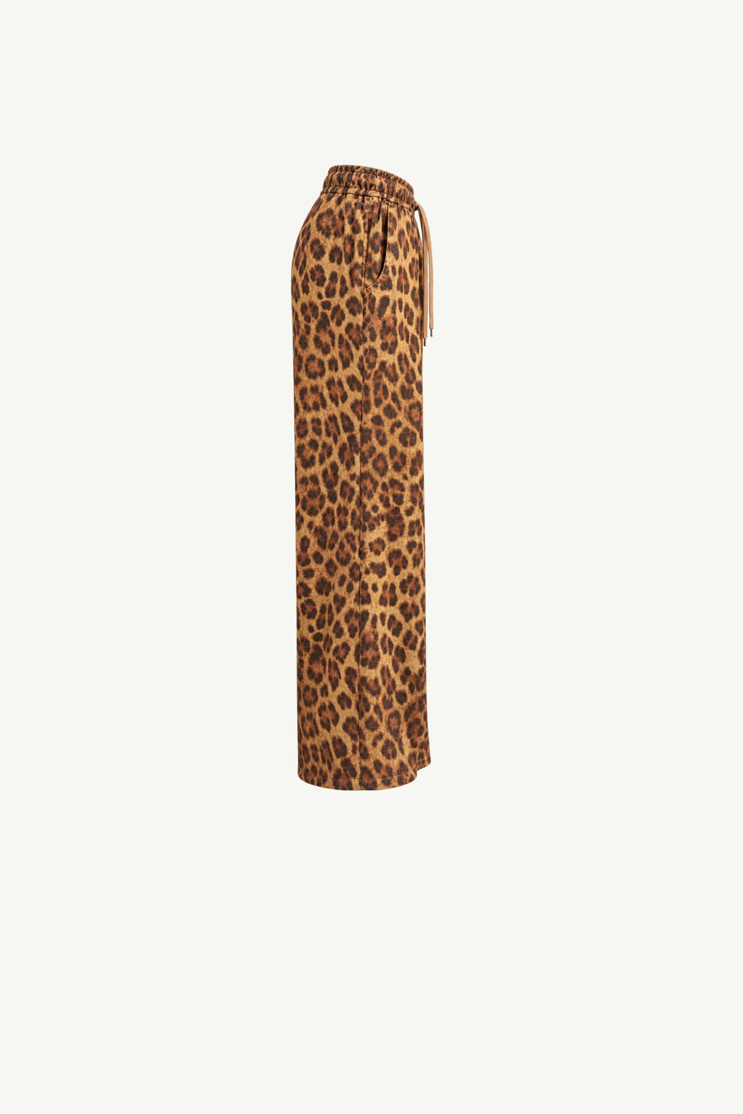 Linen Animal Print Trousers