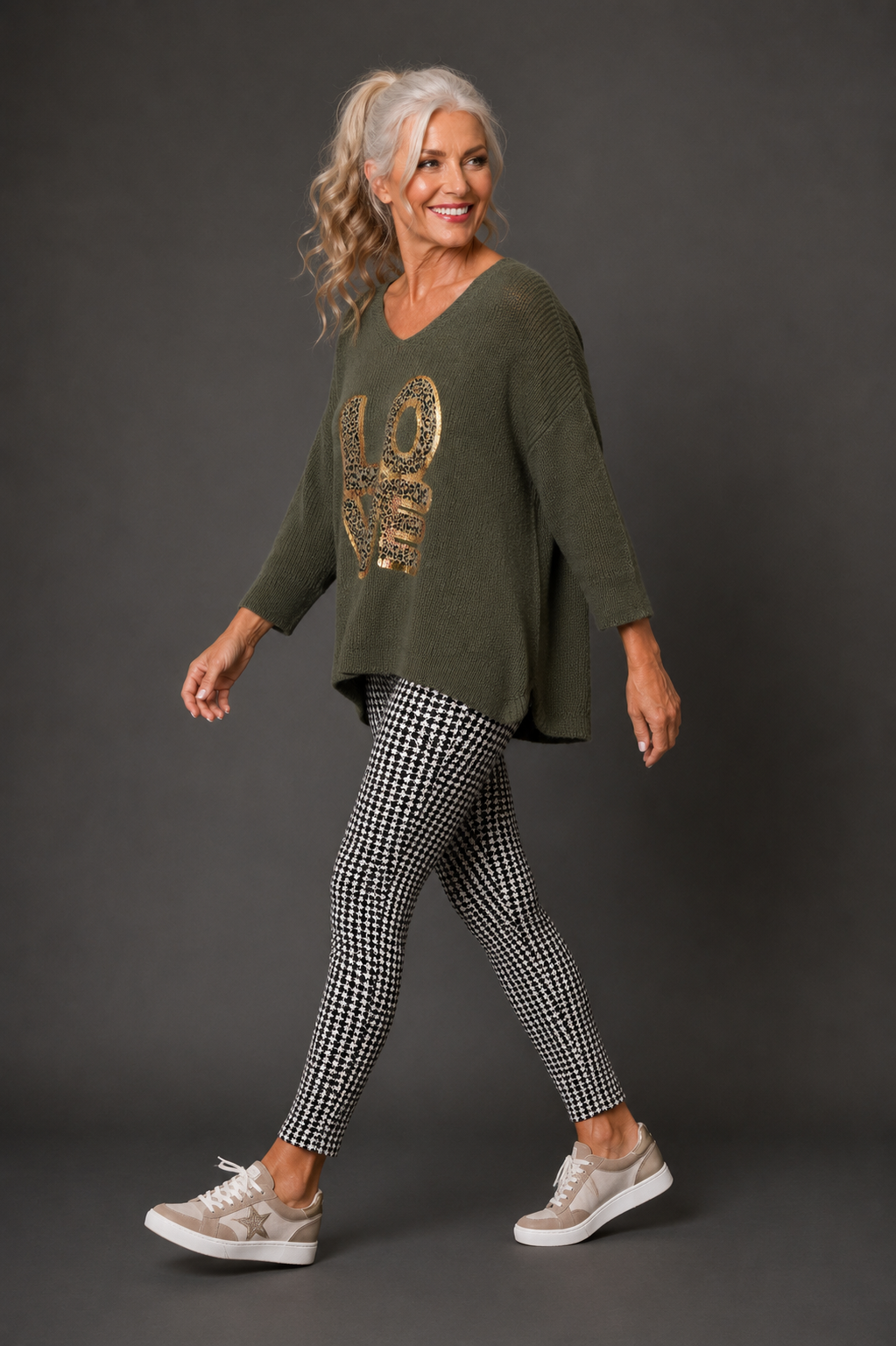 Soft Heart Love Italian Knit