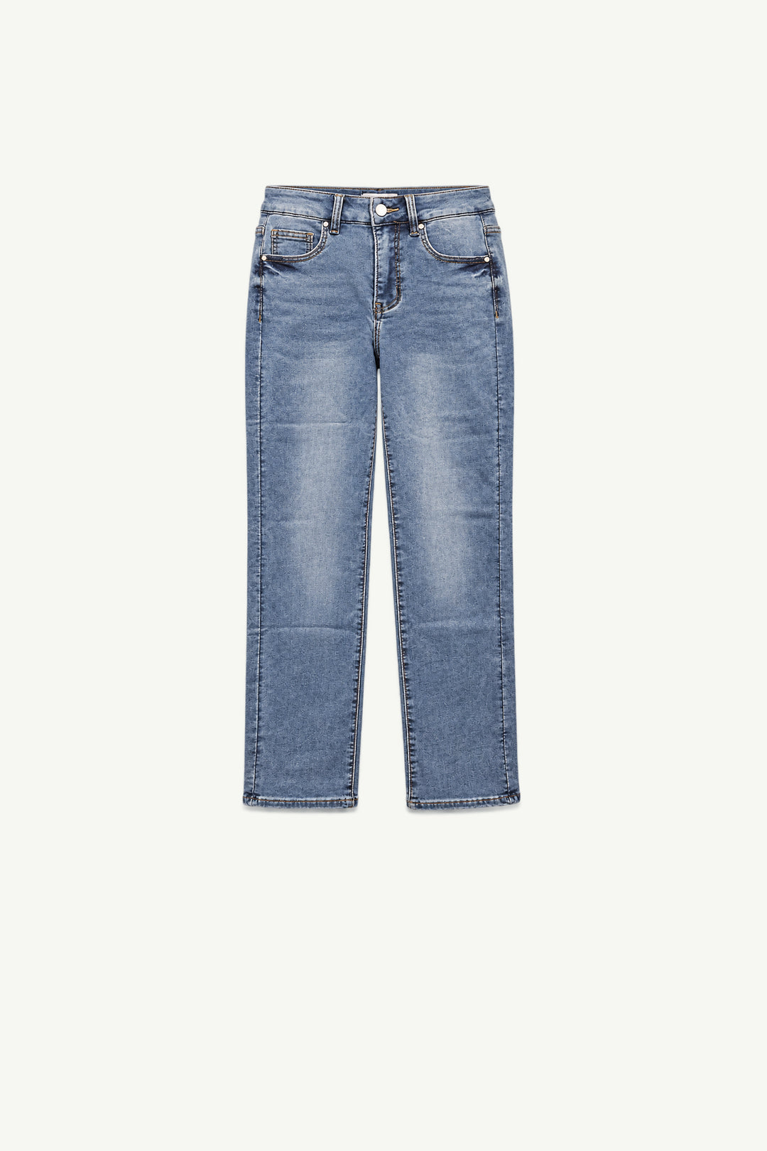 Light Denim Straight Leg