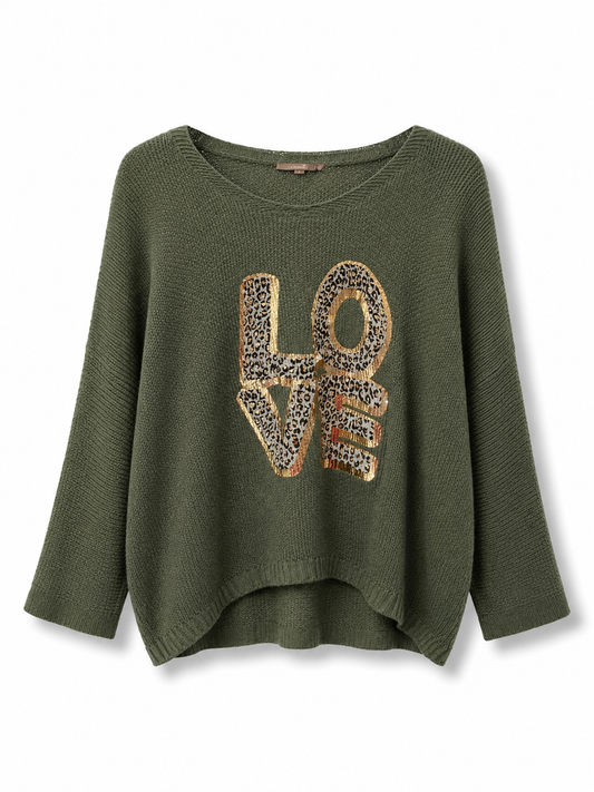 Soft Heart Love Italian Knit