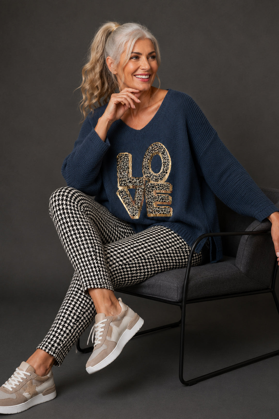 Soft Heart Love Italian Knit