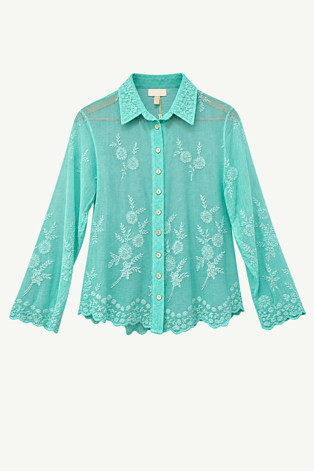Floral Embroidered Blouse