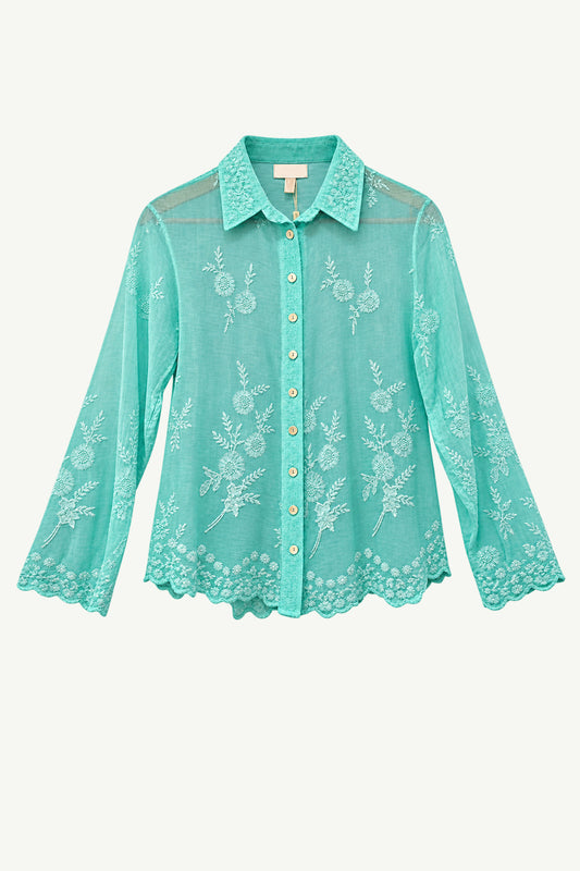 Floral Embroidered Blouse