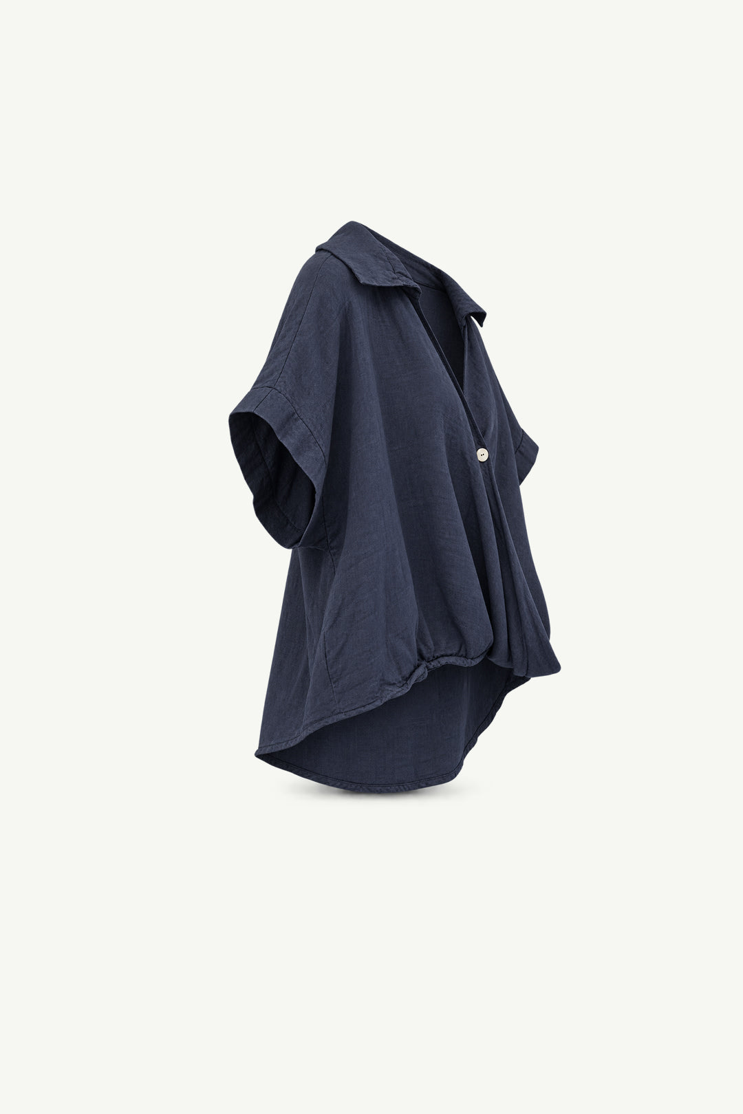 Linen Front Wrap Top