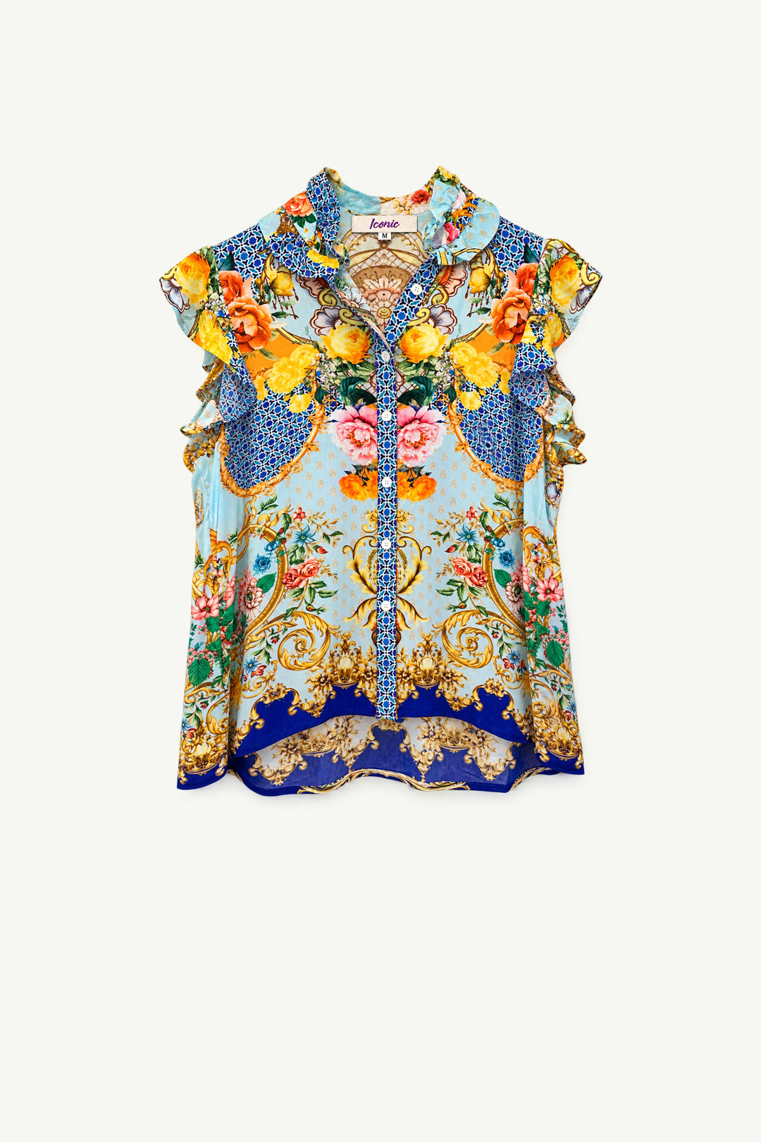 Paradise Blouse Light Blue Crown