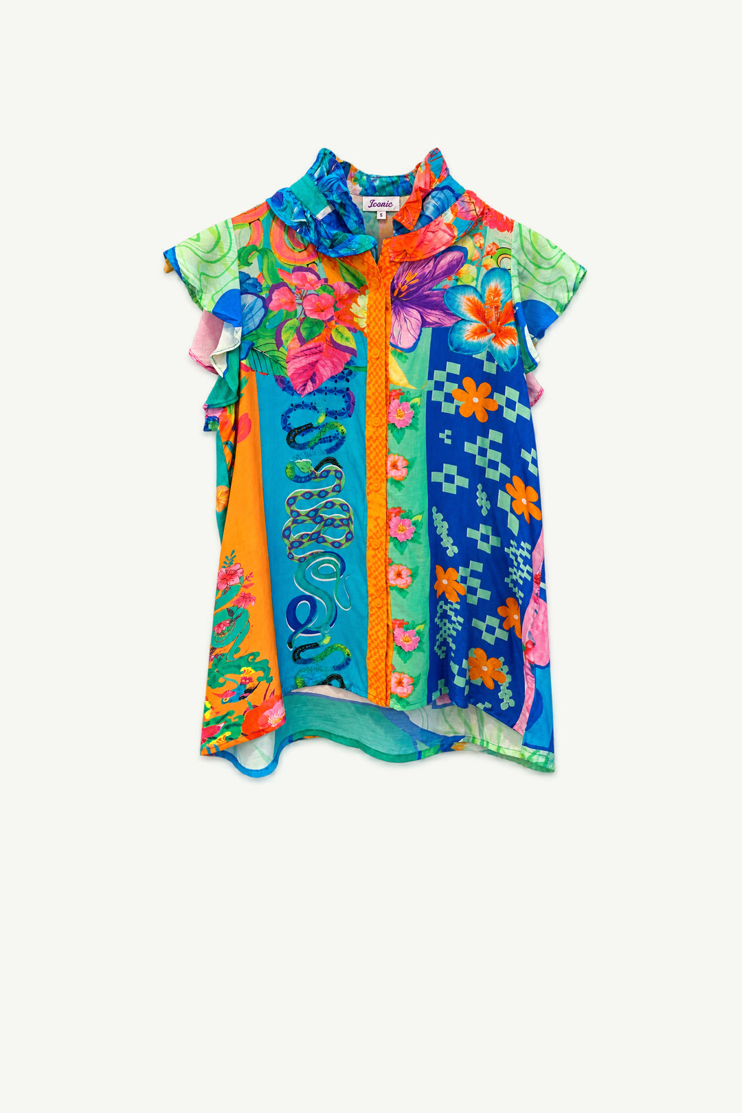 Paradise Blouse Tropical Oasis