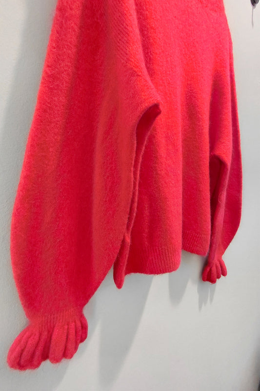 Tomato Jam Petal Knit