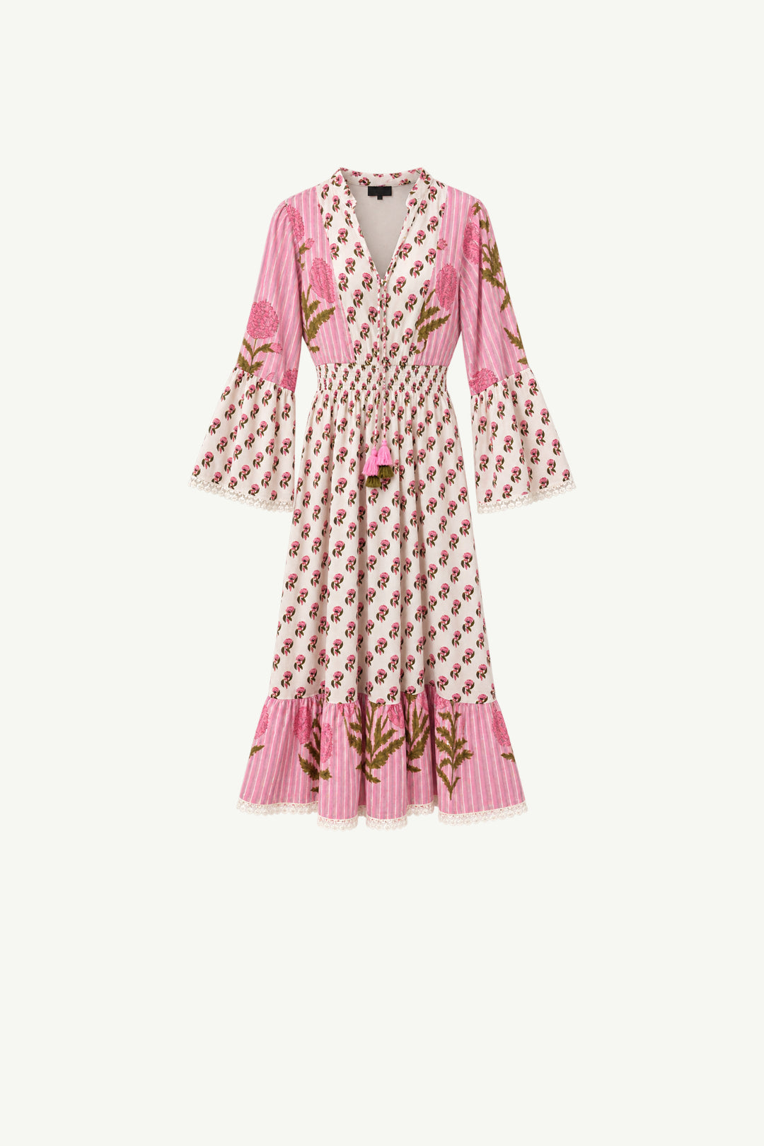 Pink Peonies Dress