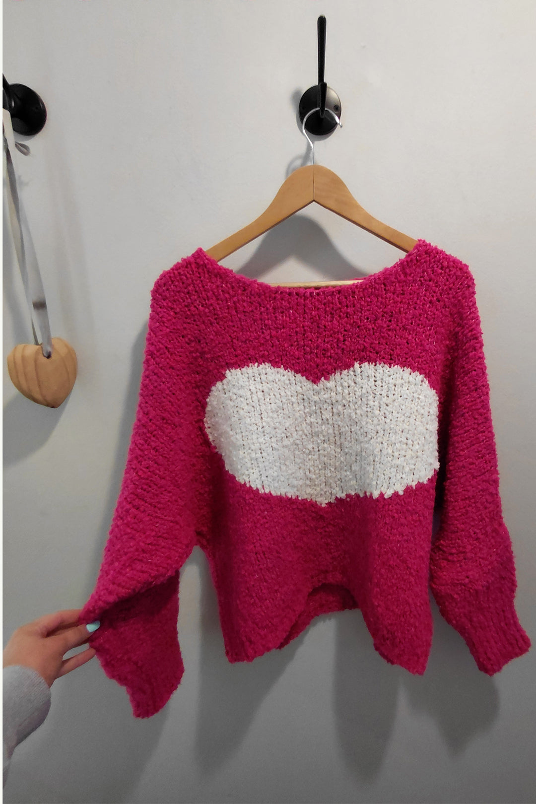 Pink Sweetheart Chunky Knit