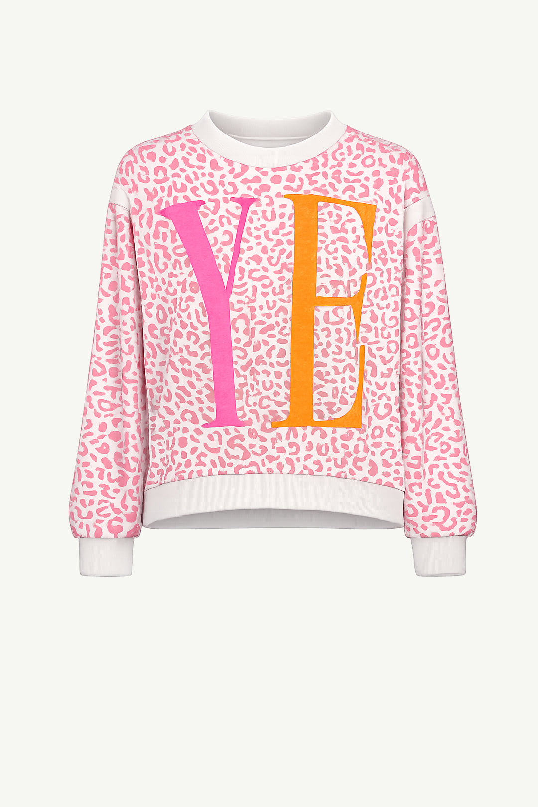 Pink Leopard Graphic Italian Top