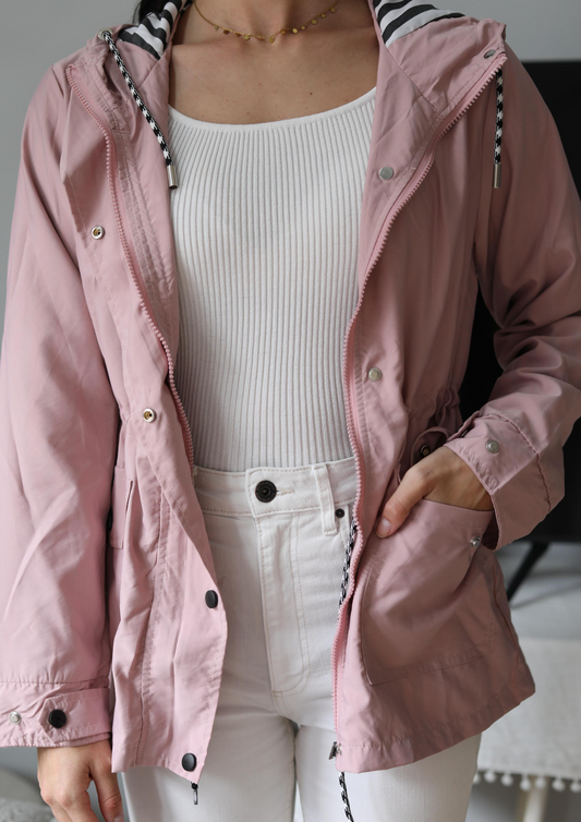 Soft pink jacket