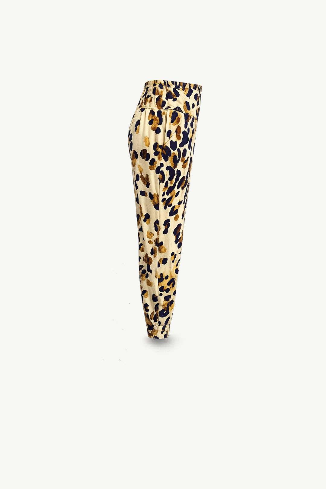 Navy Leopard Joggers
