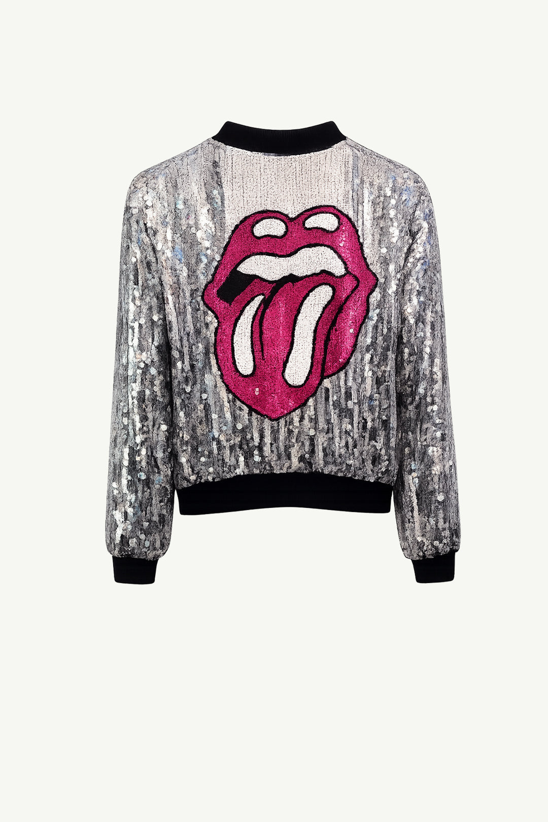 Silver Italian Sequin Jacket