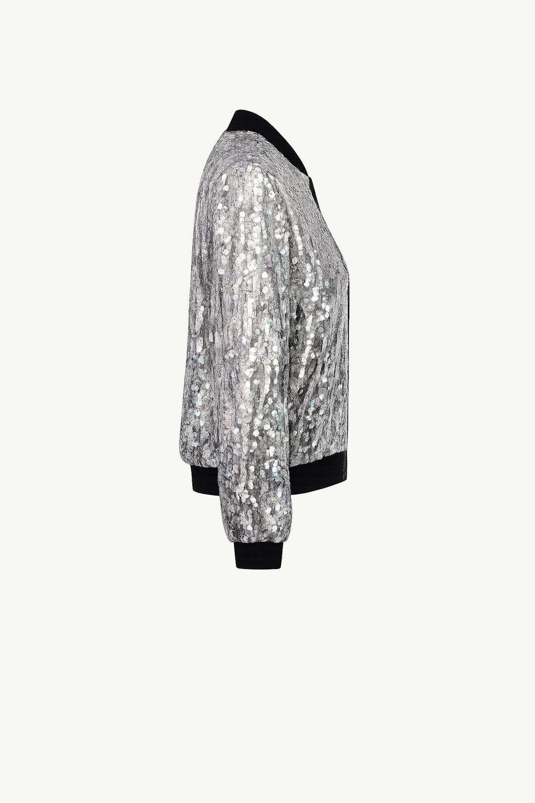 Silver Italian Sequin Jacket