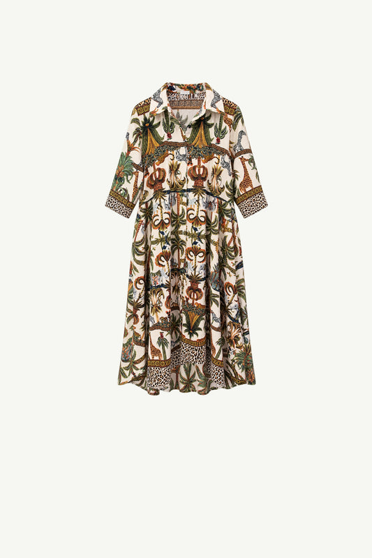 Safari Maxi Dress
