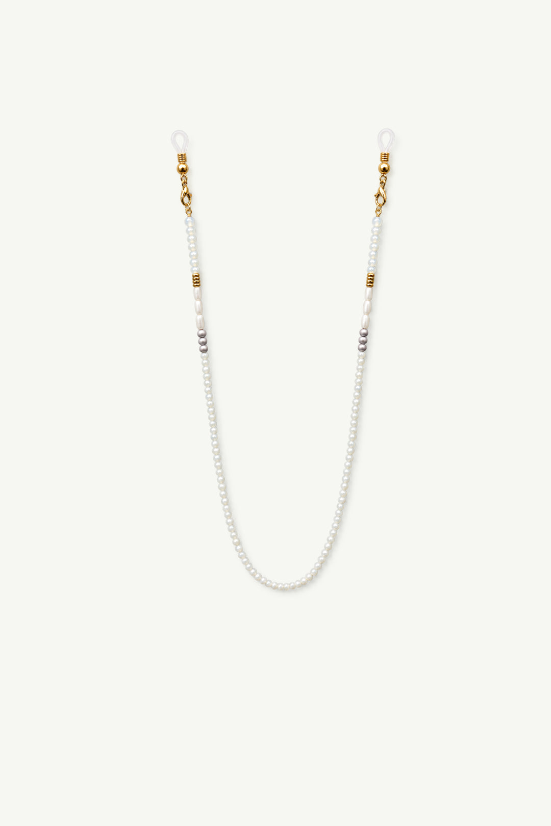 Eyewear Chain Crystal Sky White