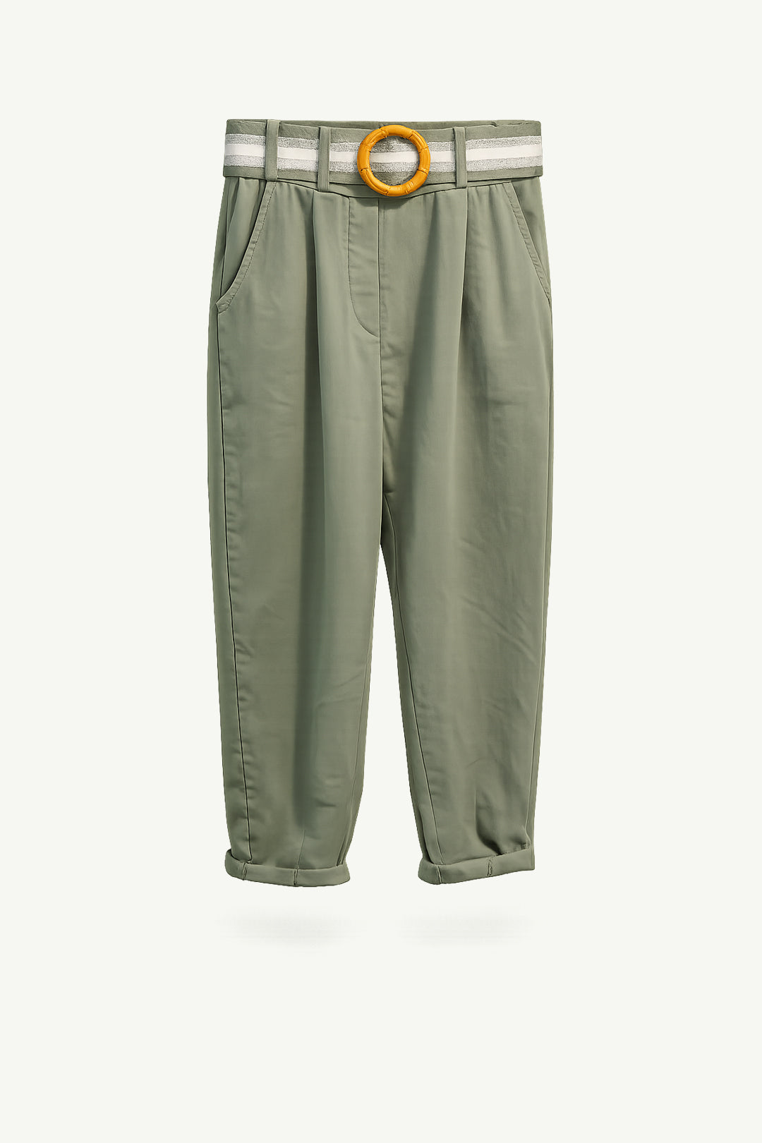 Venetian Olive Italian Pants