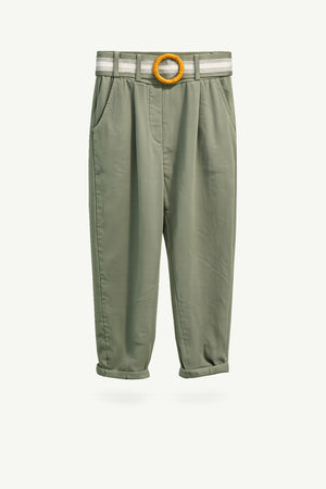 Venetian Olive Italian Pants
