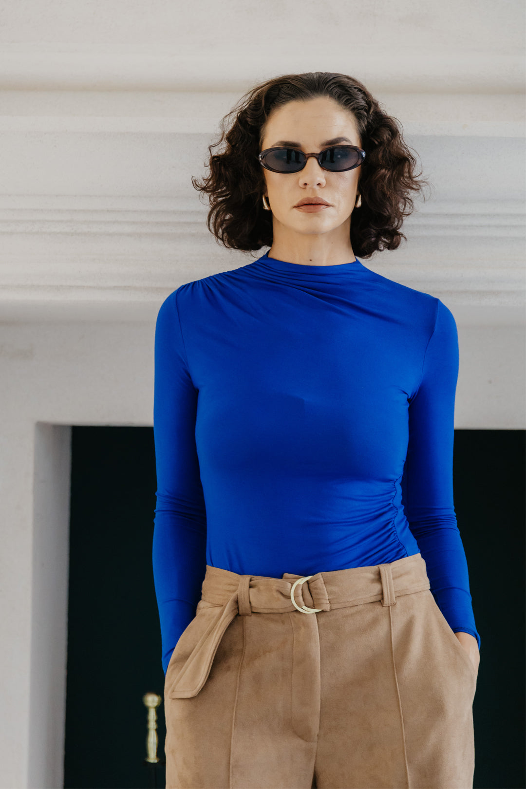 Vienna Ruched Detail Top