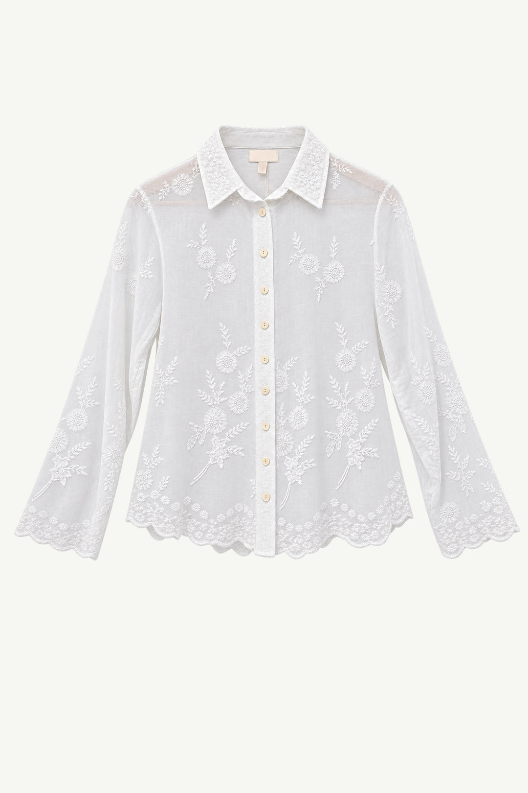 Floral Embroidered Blouse