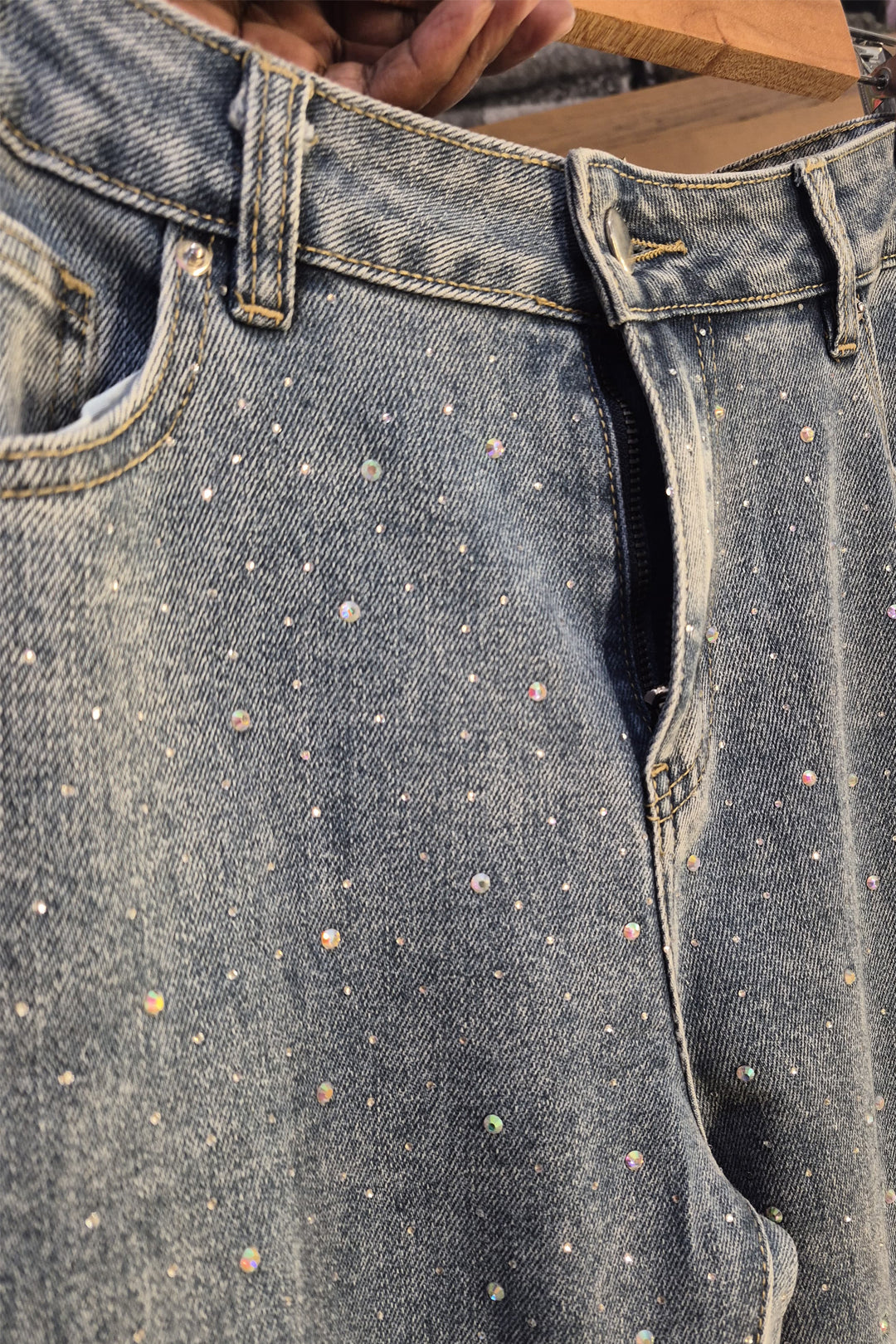 Wide Leg Denims Blue
