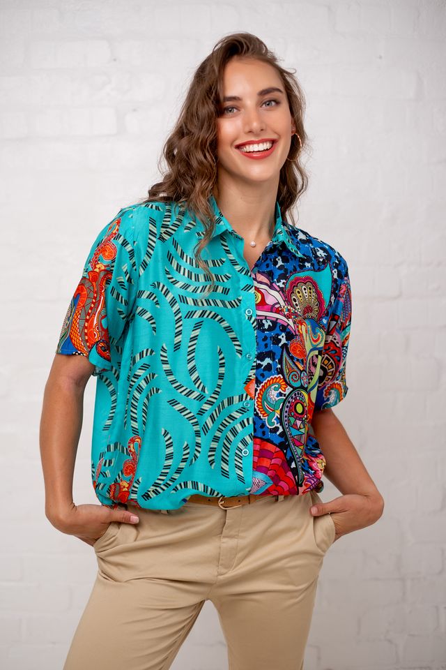 Iconic Molly Blouse Paisley