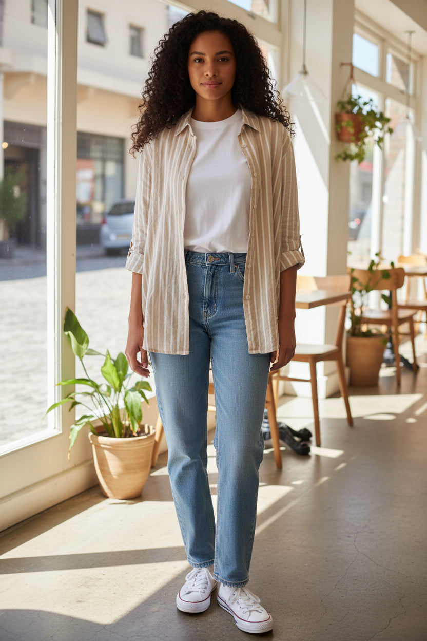 Betty Italian button shirt